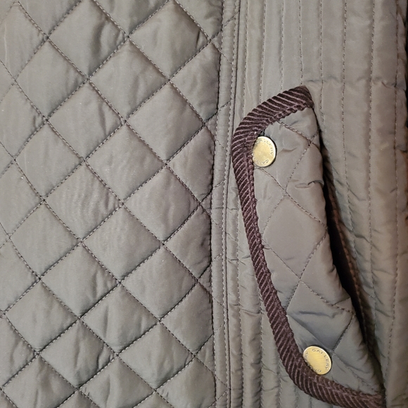 LIKE NEW- WORN ONCE- Army Green Hooded Jacket - Picture 4 of 8